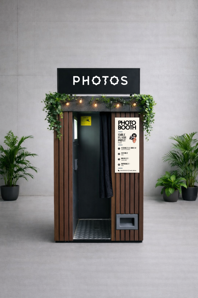 Cabine photo compacte La Fox Box - idéale pour petits espaces