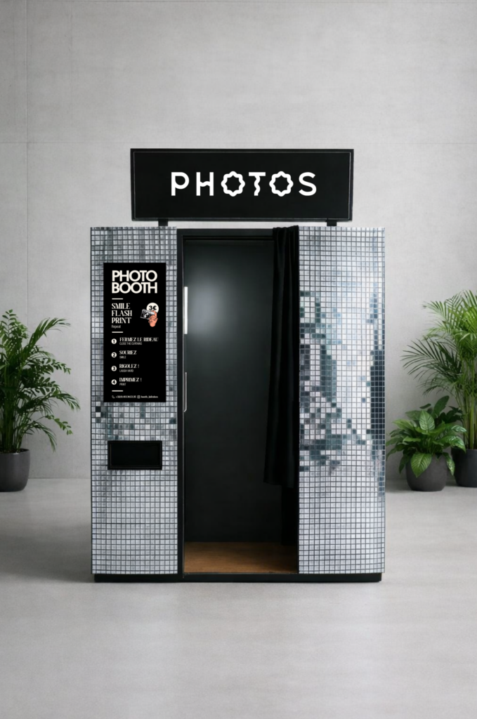 Cabine photo disco La Fox Box - animation événementielle