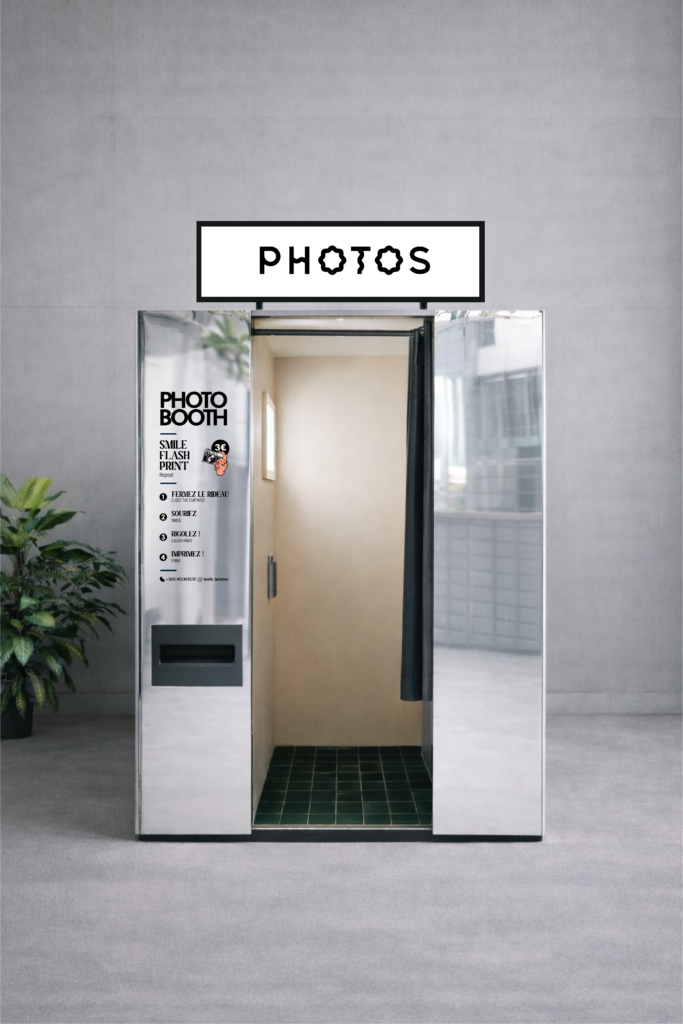 Cabine photo miroir La Fox Box - expérience souvenir unique